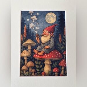It’s a Gnome Life Art Print